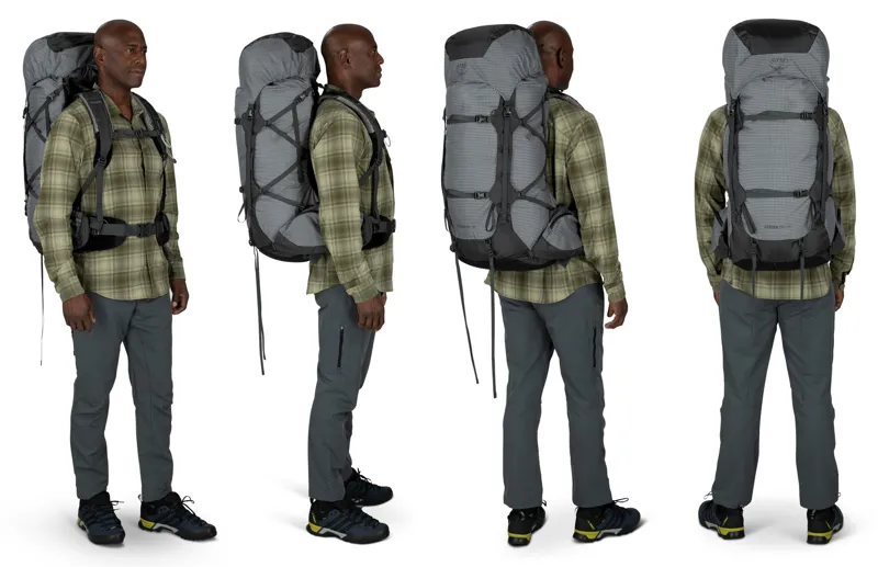 Osprey Aether Pro 75 Rucksack - Silver Lining-4