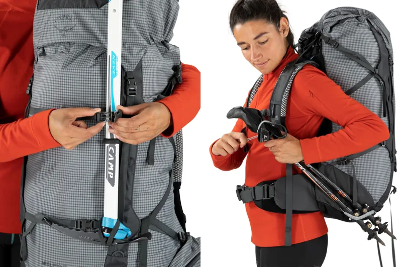 Osprey Womens Ariel Pro 75 Rucksack - Silver Lining-5