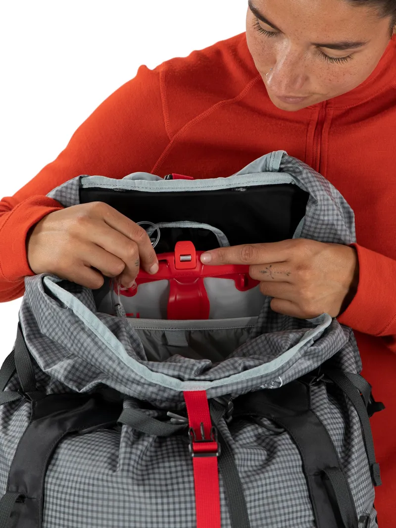 Osprey Womens Ariel Pro 75 Rucksack - Silver Lining-7