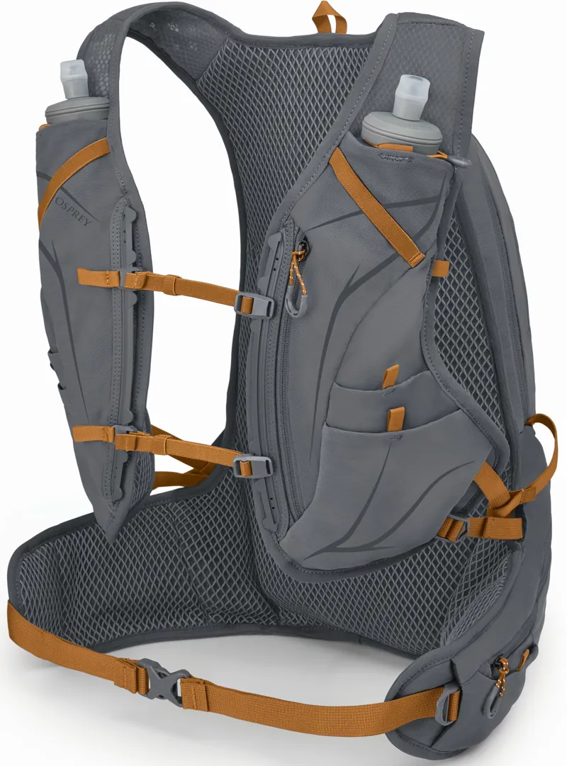 Osprey Duro 15 with Flasks - Phantom Grey-Toffee Orange-2