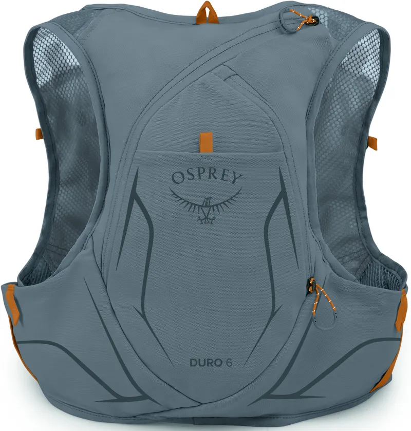 Osprey Duro 6 with Flasks - Phantom Grey-Toffee Orange-1