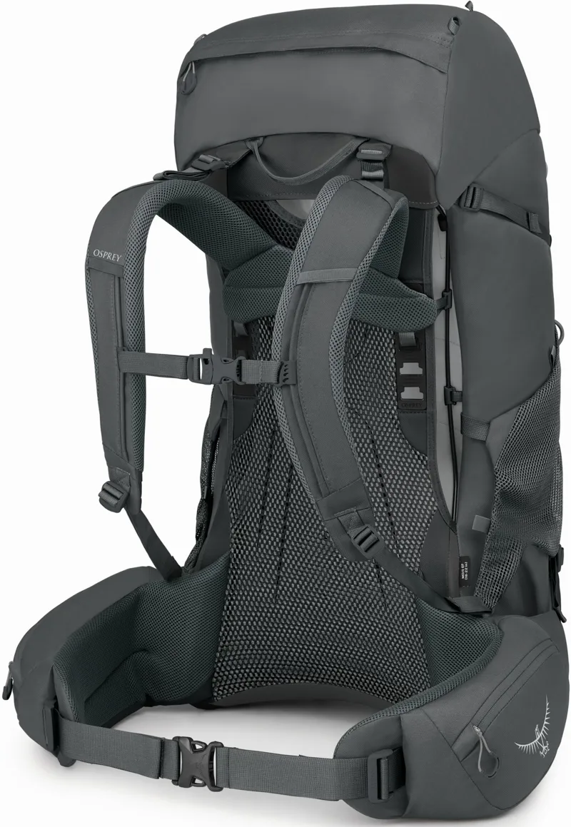 Osprey Rook 65 Rucksack - Dark Charcoal-Silver Lining-2