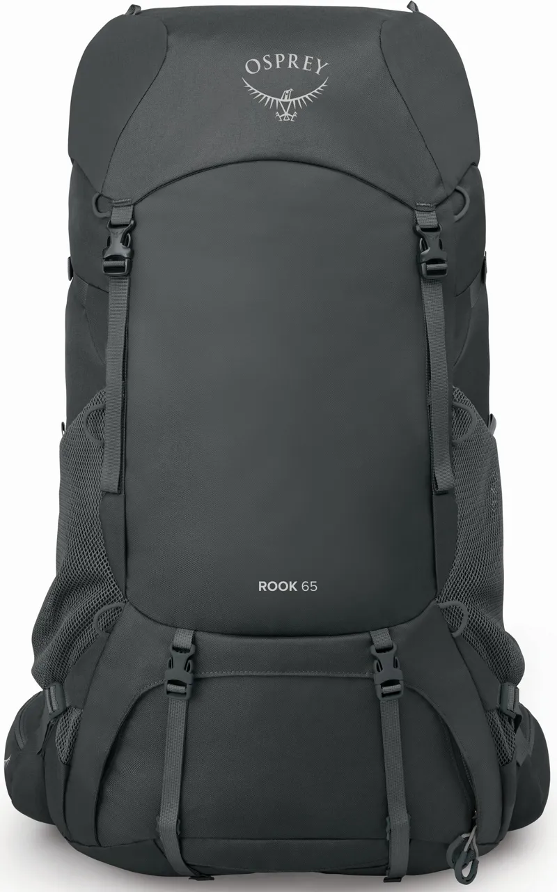 Osprey Rook 65 Rucksack - Dark Charcoal-Silver Lining-1