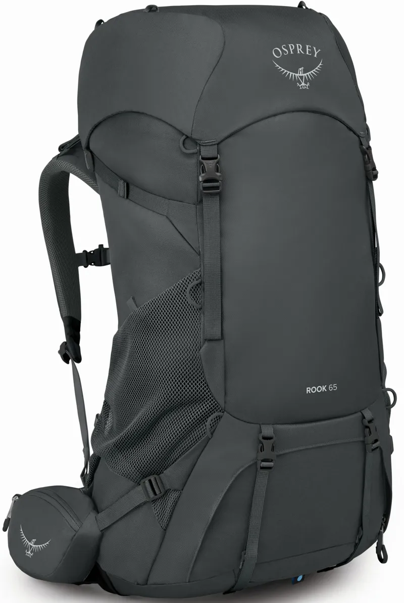 Osprey Rook 65 Rucksack - Dark Charcoal-Silver Lining