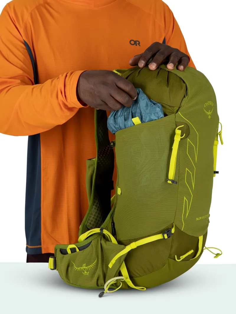 Osprey Talon Velocity 20 Rucksack - Matcha Green-Lemongrass-10