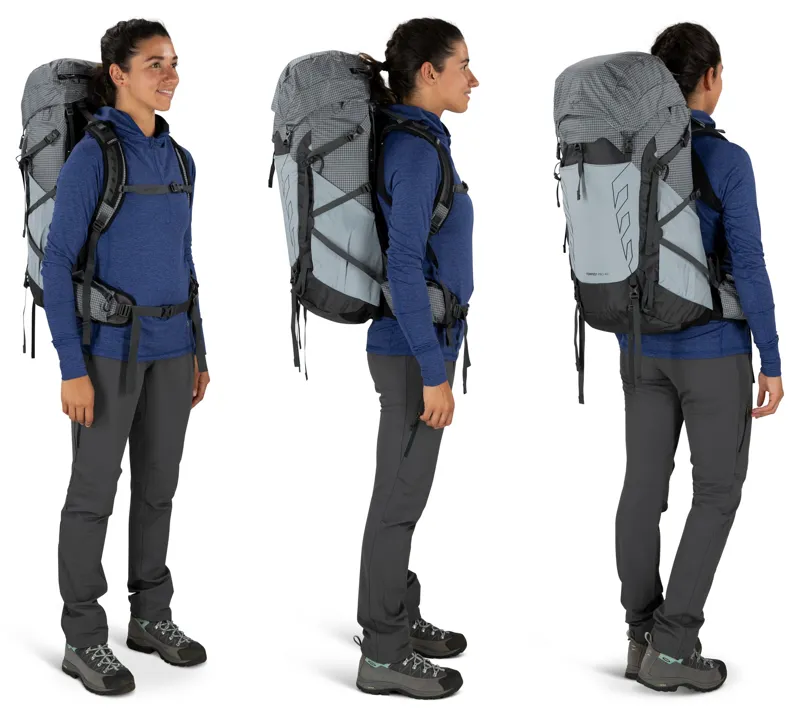 Osprey Womens Tempest Pro 40 Rucksack - Silver Lining-3