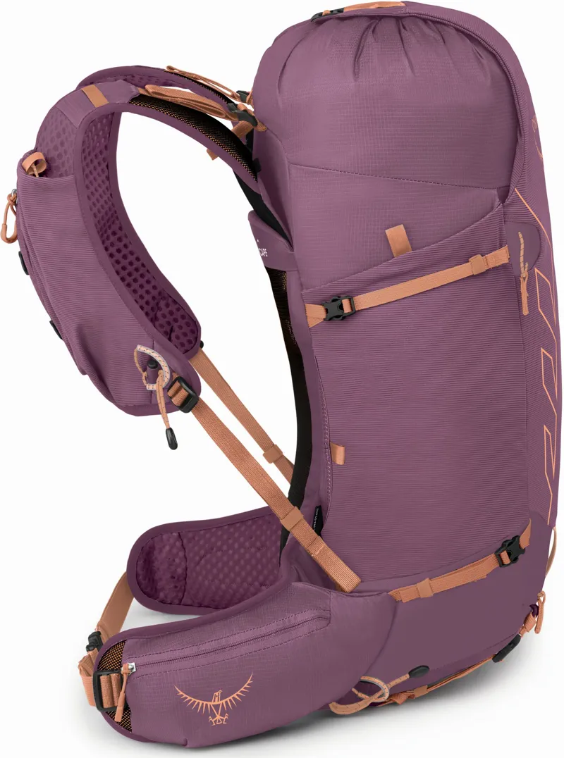 Osprey Womens Tempest Velocity 30 Rucksack - Pashmina-Melon-2