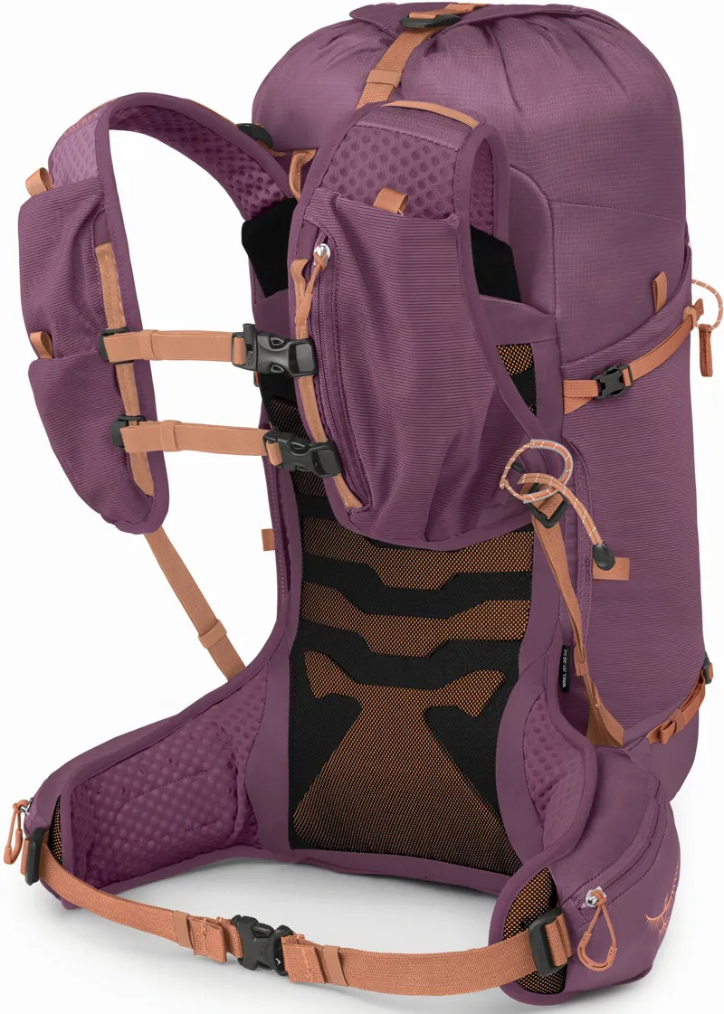 Osprey Womens Tempest Velocity 30 Rucksack - Pashmina-Melon-3