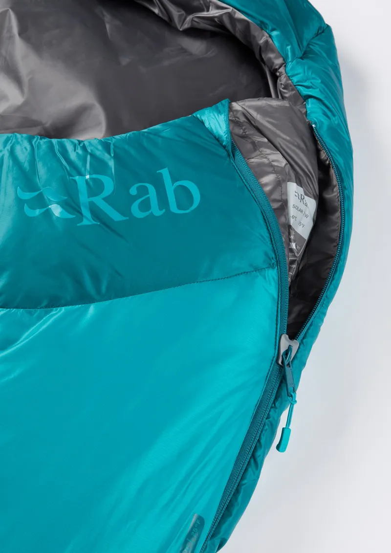Rab Womens Solar 3 Sleeping Bag - Ultramarine-8