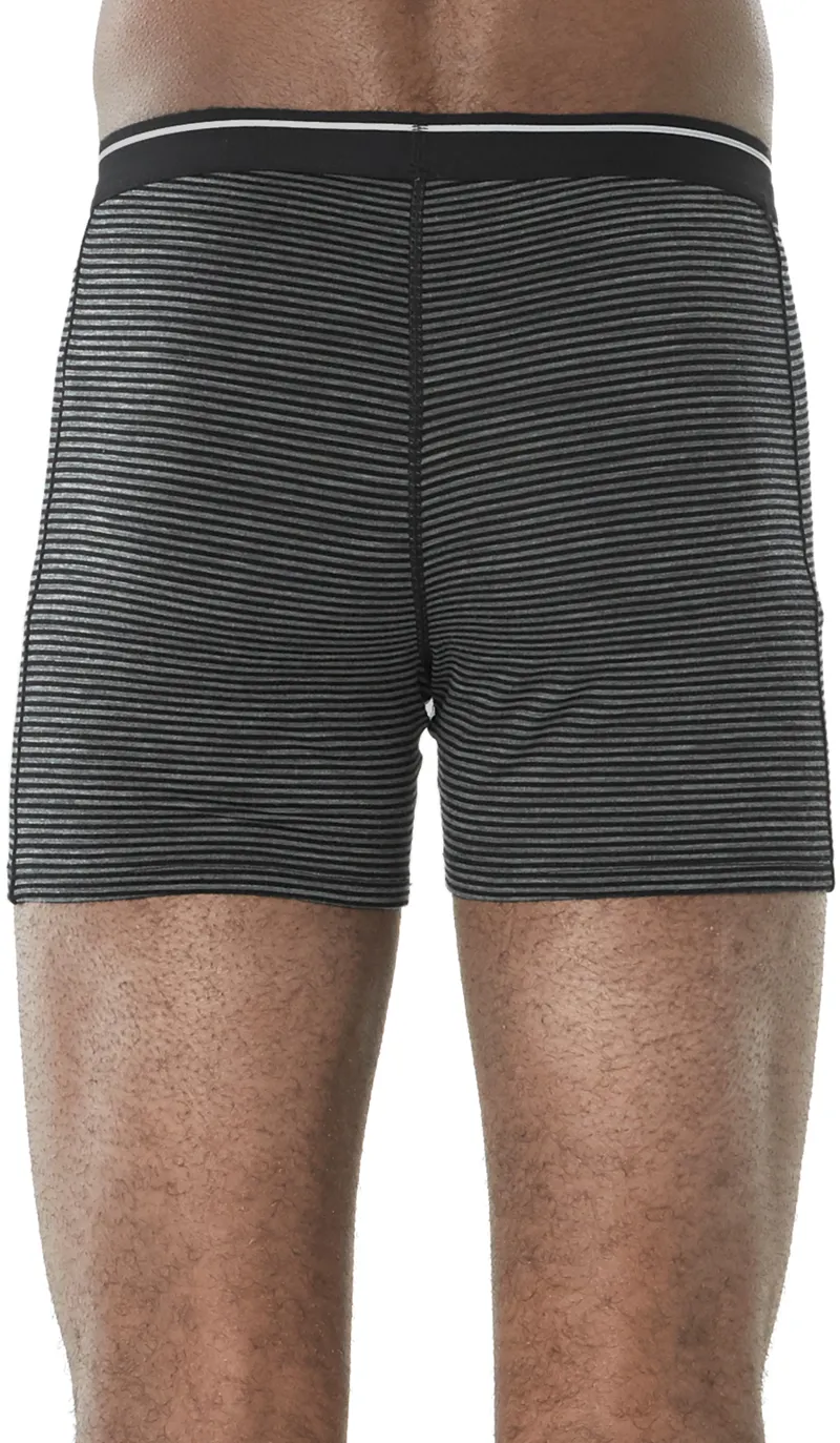 Icebreaker Mens Anatomica Boxers - Gritstone Heather-4
