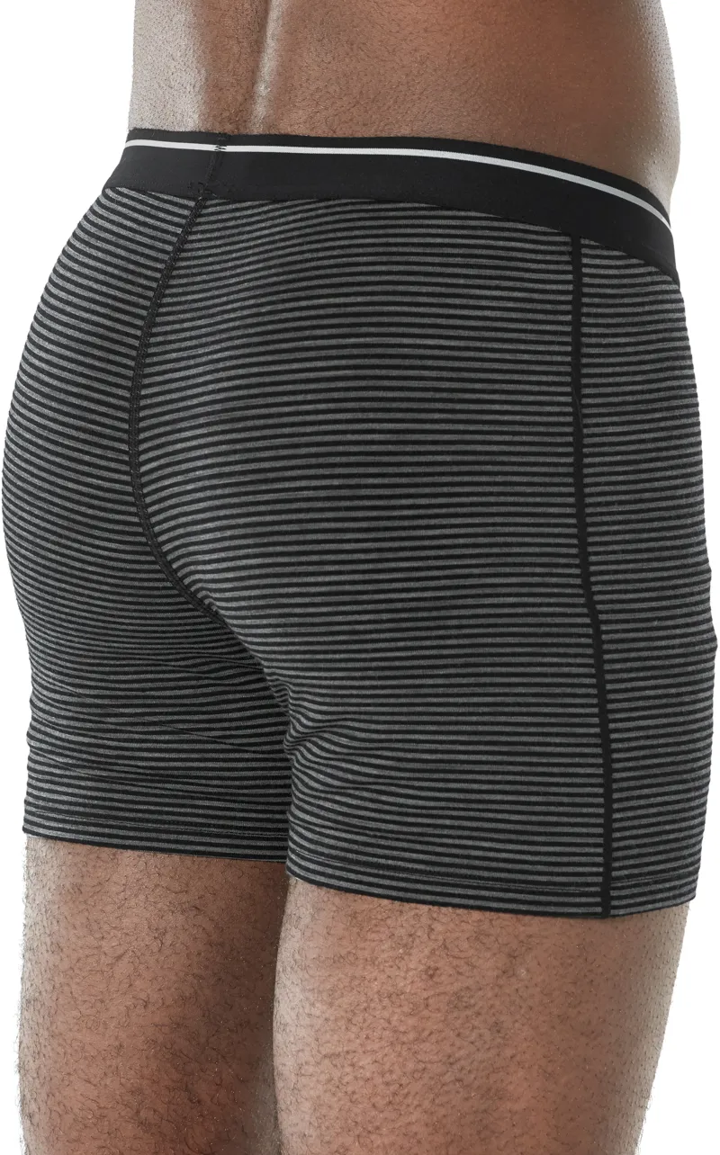 Icebreaker Mens Anatomica Boxers - Gritstone Heather-3