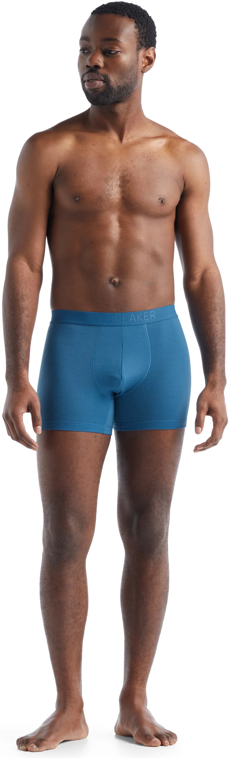Icebreaker Mens Anatomica Cool-Lite Boxers - Azul-4