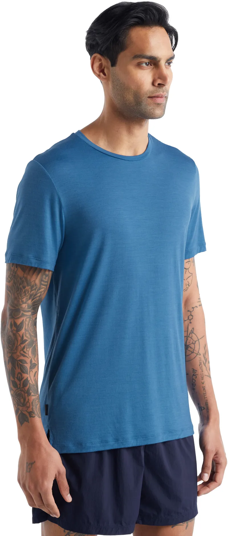 Icebreaker Men's Sphere II Short Sleeved Tee - Azul-1