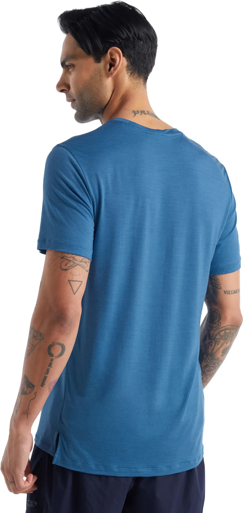 Icebreaker Men's Sphere II Short Sleeved Tee - Azul-2