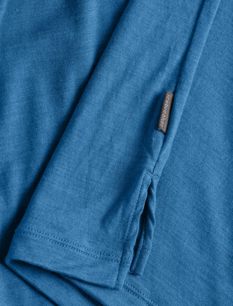 Icebreaker Men's Sphere II Short Sleeved Tee - Azul-8