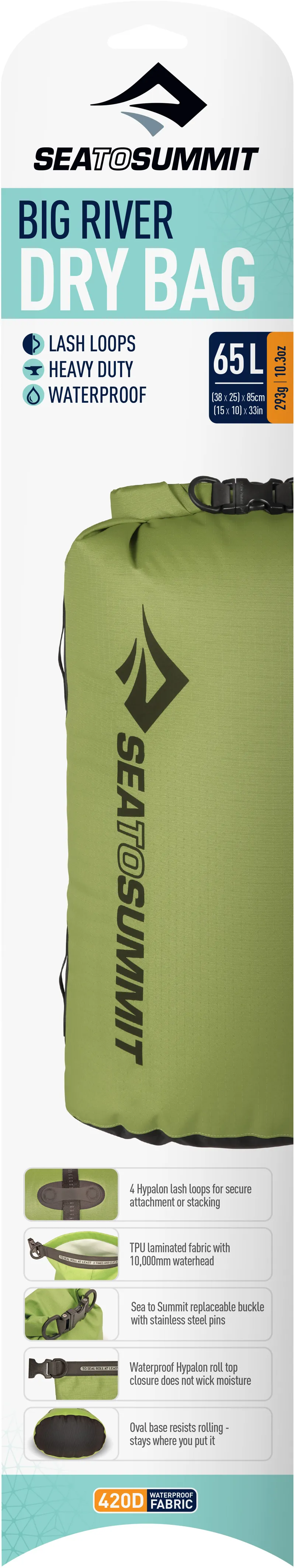 Sea To Summit Big River Dry Bag - 65 Litre-7