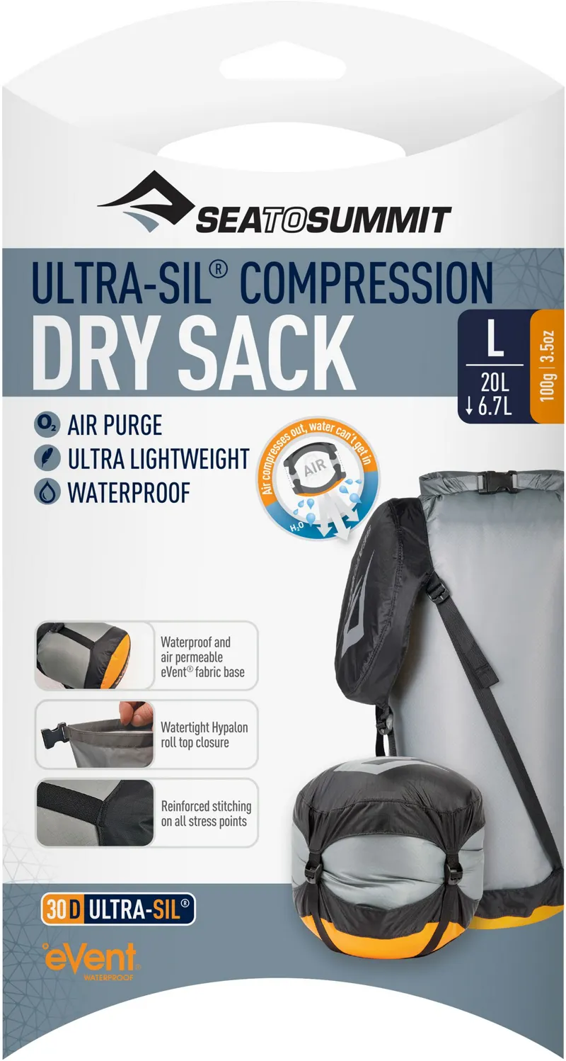 Sea To Summit Ultra-Sil eVent Compression Dry Sack - L-1