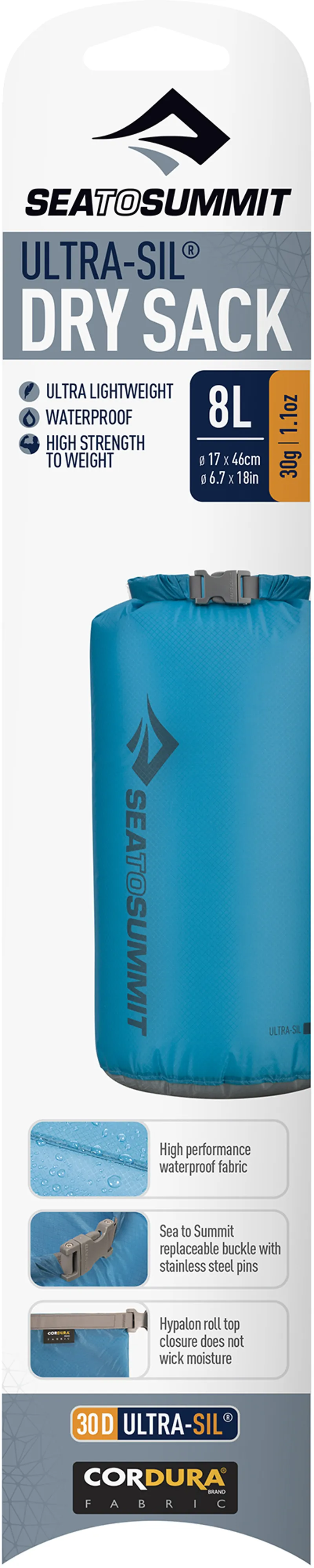 Sea To Summit Ultra-Sil Dry Sack - 8 Litre-1