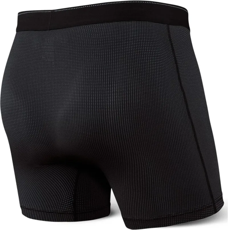 SAXX Mens Quest 2.0 Boxer Brief - Black-1