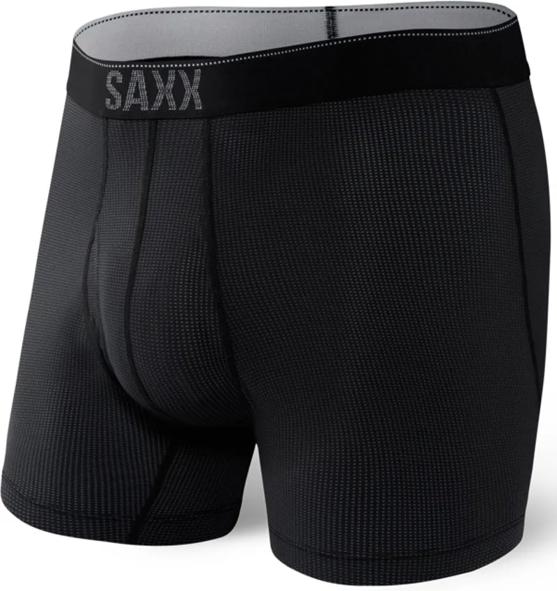SAXX Mens Quest 2.0 Boxer Brief - Black