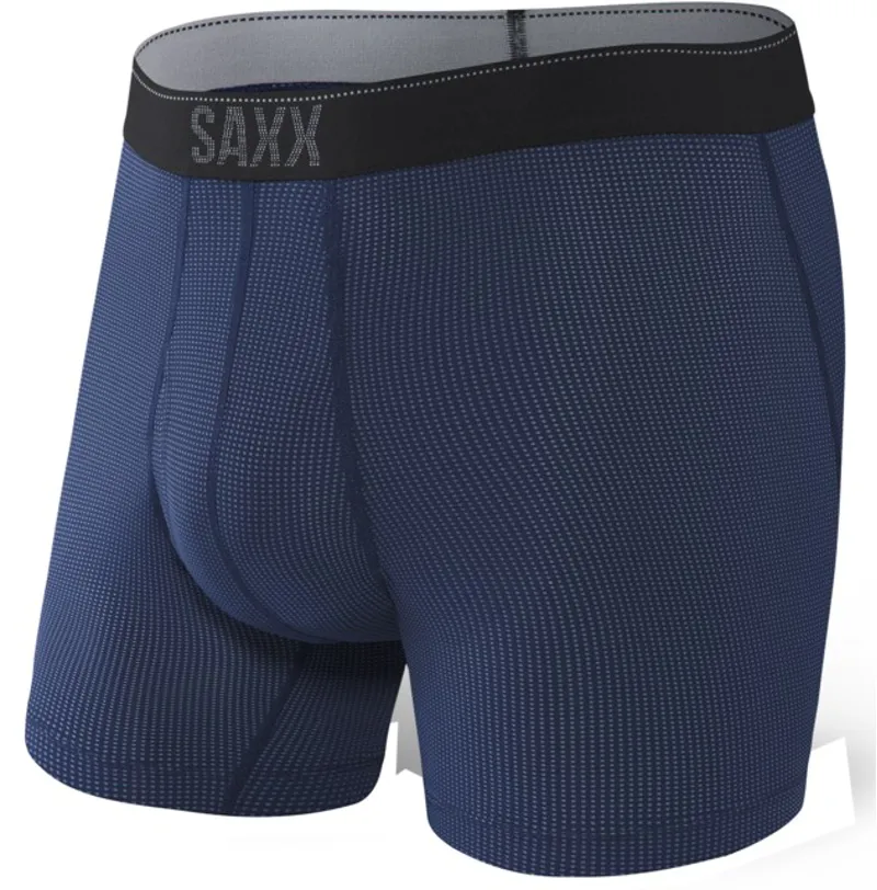 SAXX Mens Quest 2.0 Boxer Brief - Midnight Blue