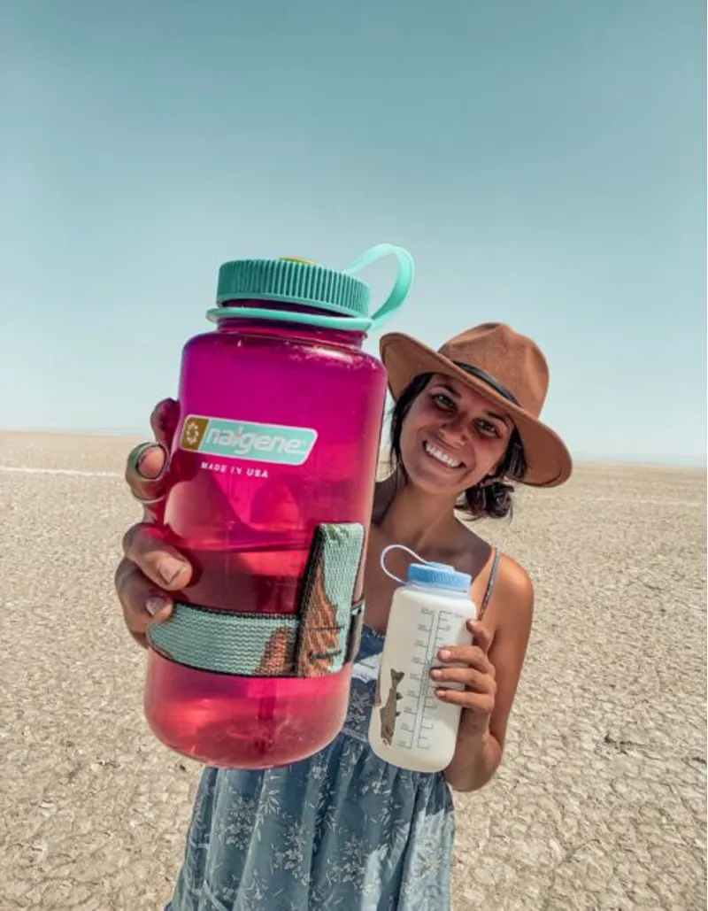 Nalgene Tritan Sustain Wide Mouth Bottle - 1L - Eggplant-3