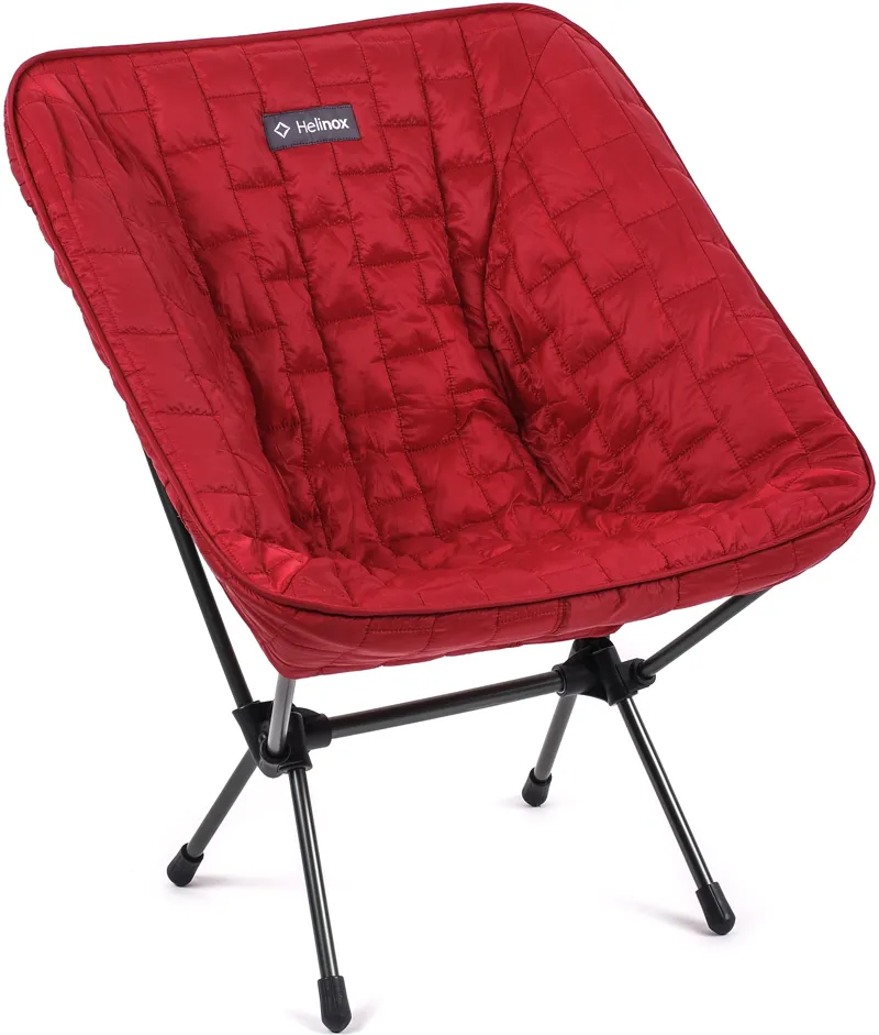 Helinox Chair One/ Chair Zero Quilted Seat Warmer - Scarlet-Iron