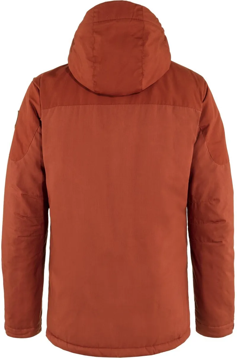 Fjallraven Mens Skogso Padded Jacket - Autumn Leaf-1