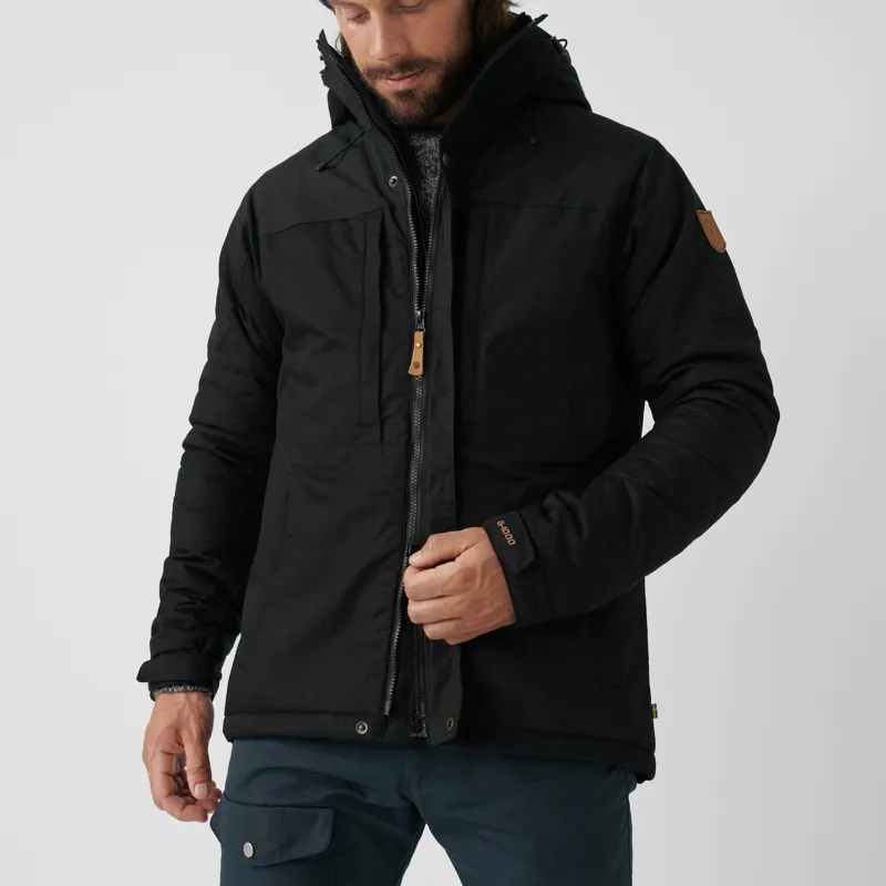 Fjallraven Mens Skogso Padded Jacket - Autumn Leaf-6