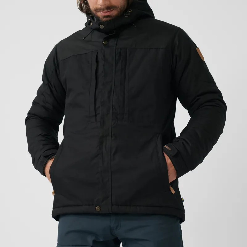 Fjallraven Mens Skogso Padded Jacket - Autumn Leaf-8