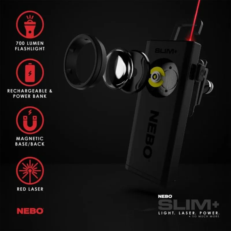 NEBO Slim Plus Work Light - Black-1
