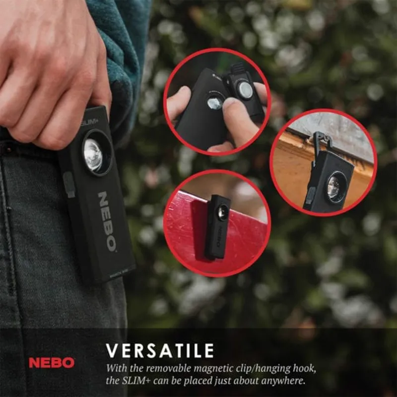 NEBO Slim Plus Work Light - Black-4