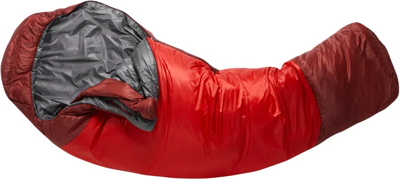 Rab Solar 3 Sleeping Bag - Oxblood Red-4