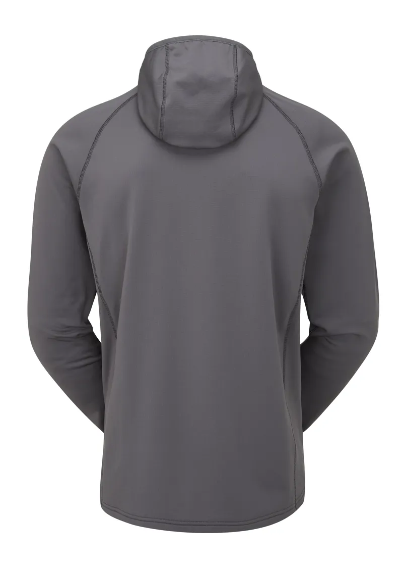 Rab Mens Superflux Hoody - Graphene-Firecracker-1