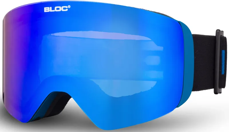 BLOC Thirty-Five Goggle - New Matt Blue-Brown Blue Mirror