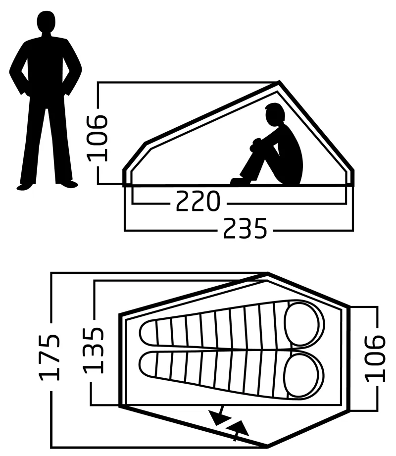 Nordisk Telemark 2 LW Tent - DEMO MODEL-1