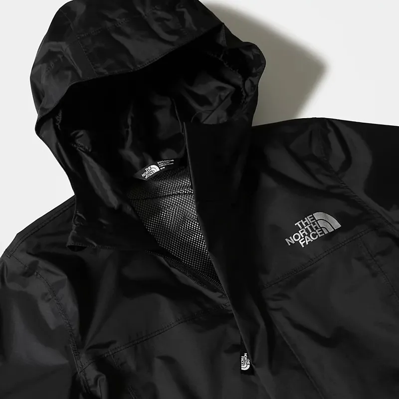 boys black rain jacket