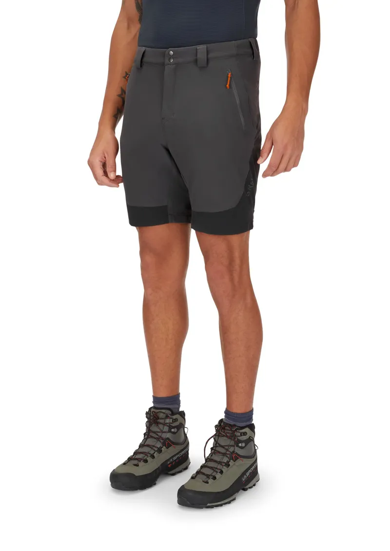 Rab Mens Torque Mountain Shorts - Graphene-Anthracite-3
