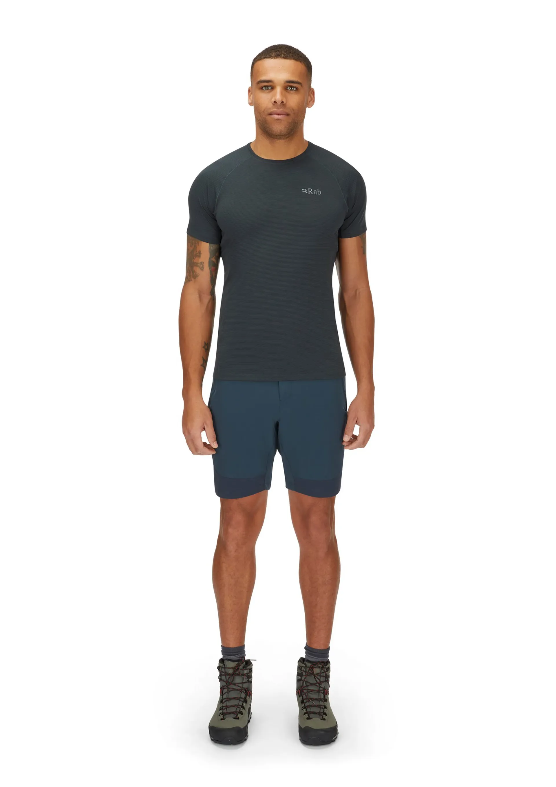 Rab Mens Torque Mountain Shorts Tempest Blue-Deep Ink