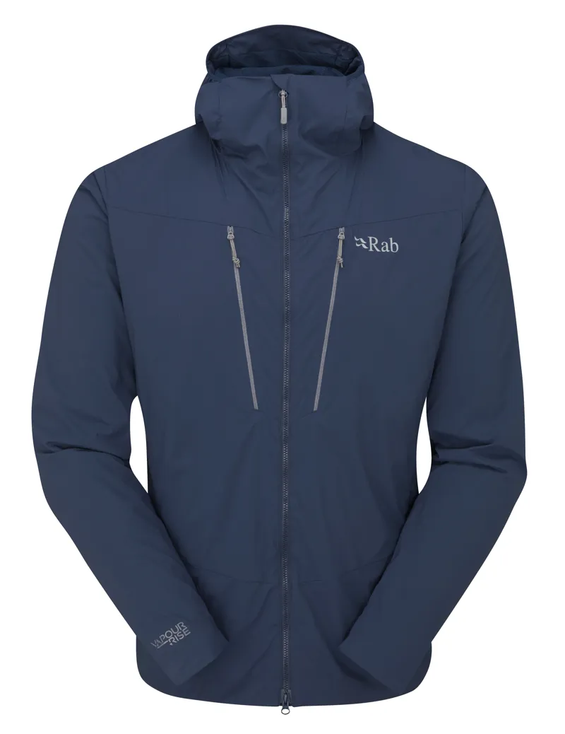 Rab Mens Vapour-Rise Alpine Light Jacket - Deep Ink