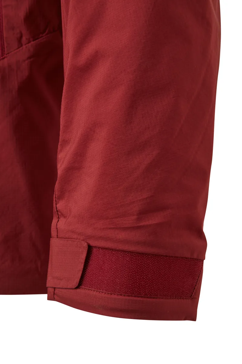 Rab Mens Vapour-Rise Summit Jacket - Oxblood Red-3