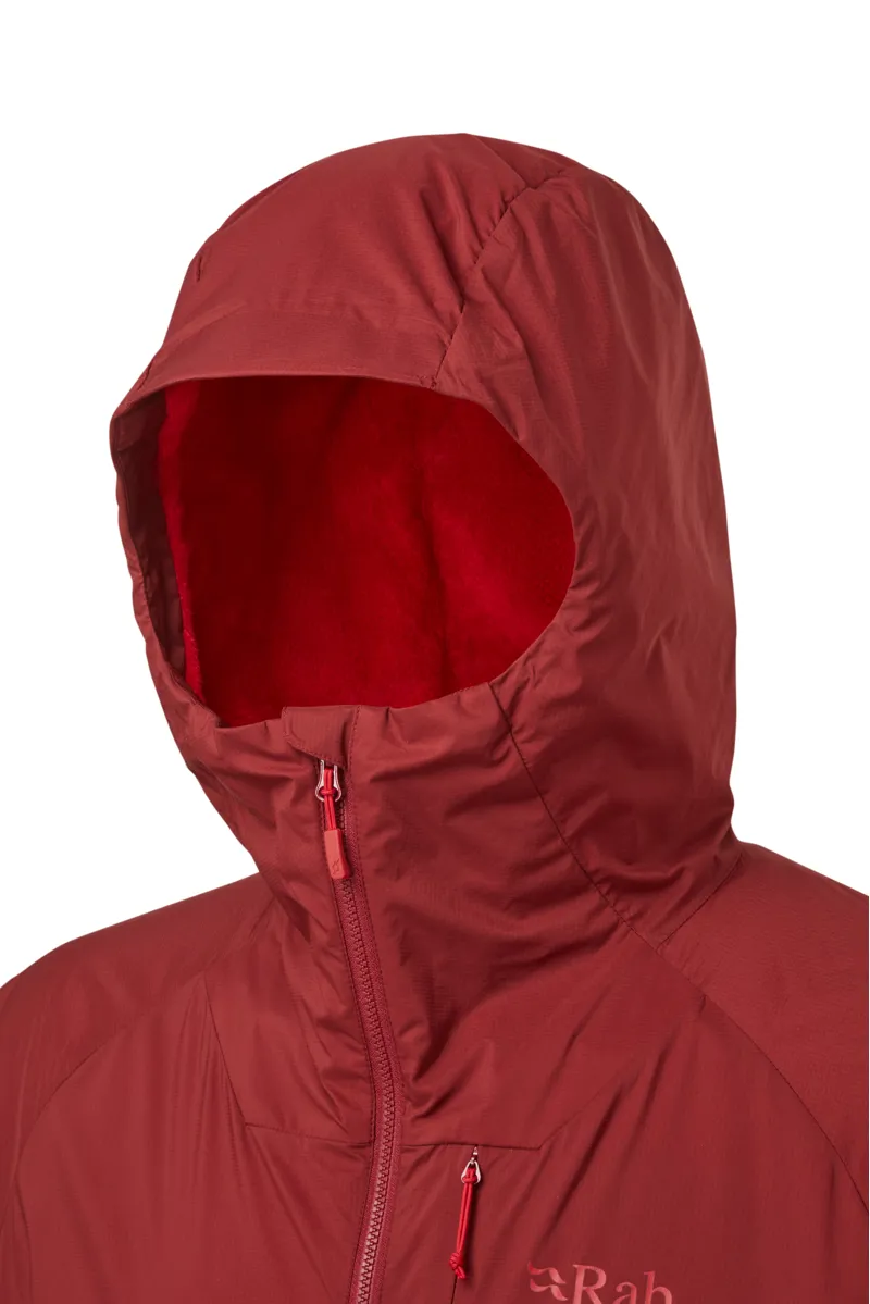 Rab Mens Vapour-Rise Summit Jacket - Oxblood Red-2