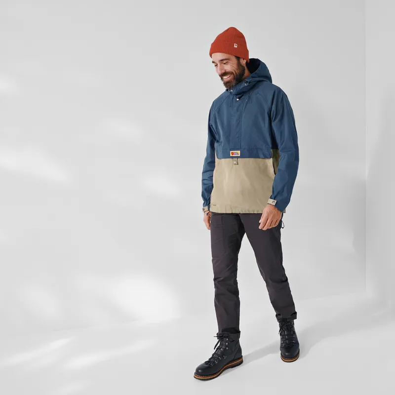 Fjallraven Mens Vardag Anorak - Autumn Leaf-Terracotta Brown-8