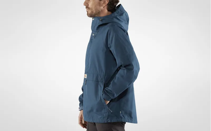 Fjallraven Mens Vardag Anorak - Autumn Leaf-Terracotta Brown-4