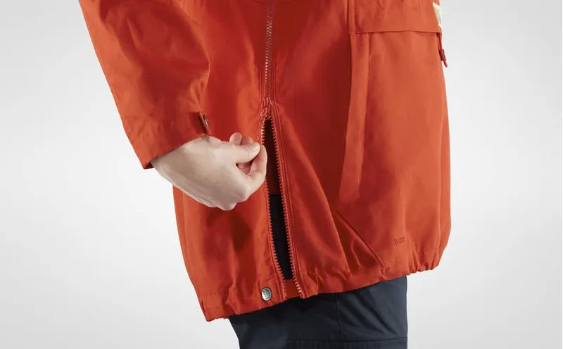 Fjallraven Womens Vardag Anorak - Bordeaux Red-9