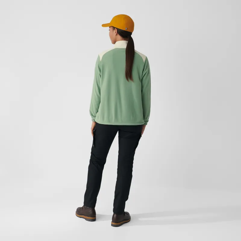 Fjallraven Womens Vardag Lite Fleece - Patina Green-4