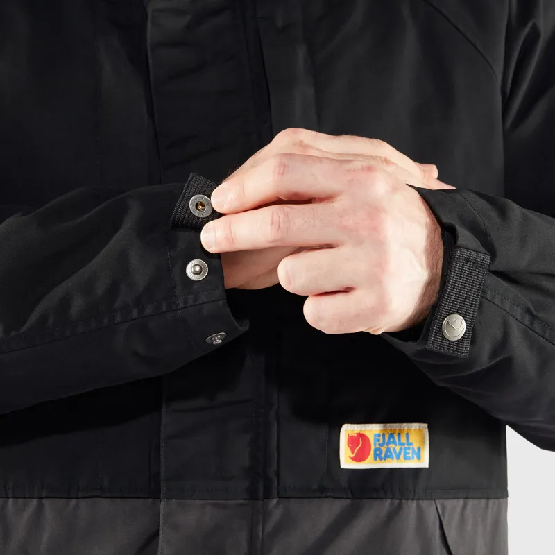 Fjallraven Mens Vardag Lite Padded Jacket - Black-Dark Grey-11