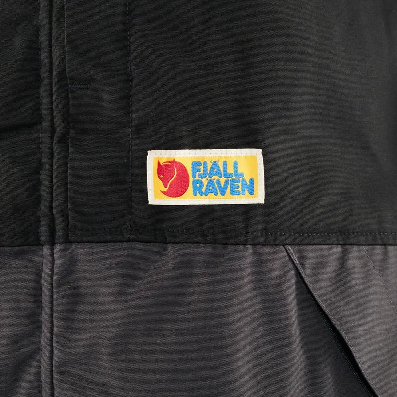 Fjallraven Mens Vardag Lite Padded Jacket - Black-Dark Grey-6