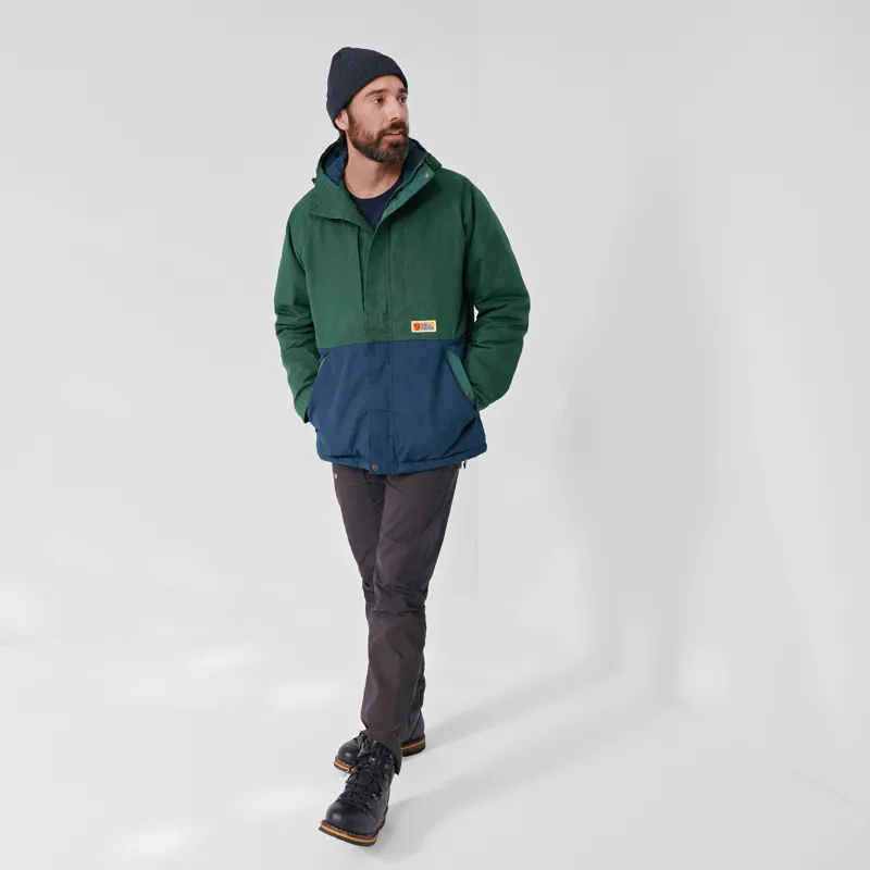 Fjallraven Mens Vardag Lite Padded Jacket - Arctic Green-Storm-3