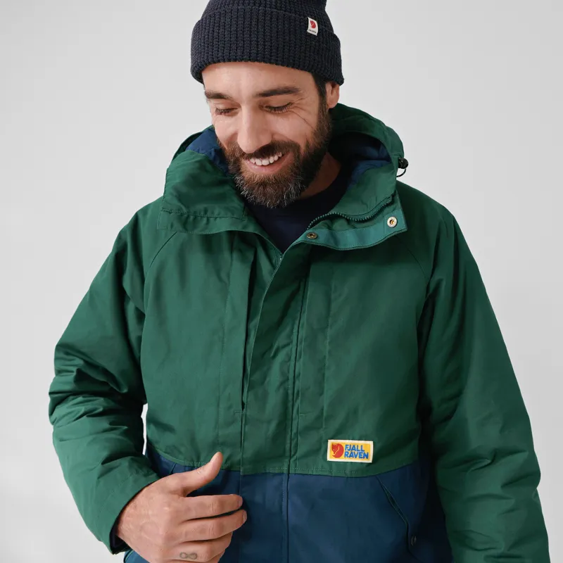 Fjallraven Mens Vardag Lite Padded Jacket - Arctic Green-Storm-2